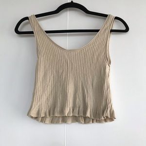 ZARA | KNIT CROP TOP